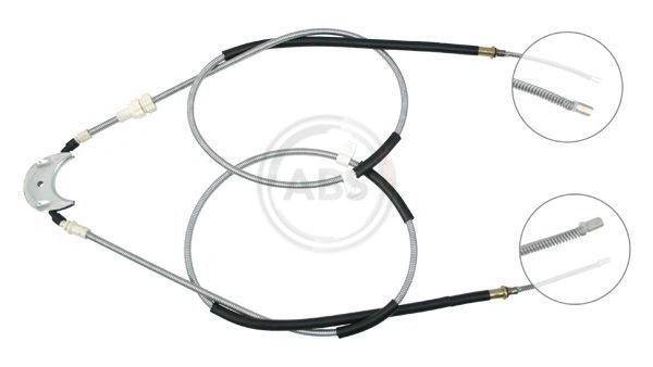 Cable Pull, parking brake K12065