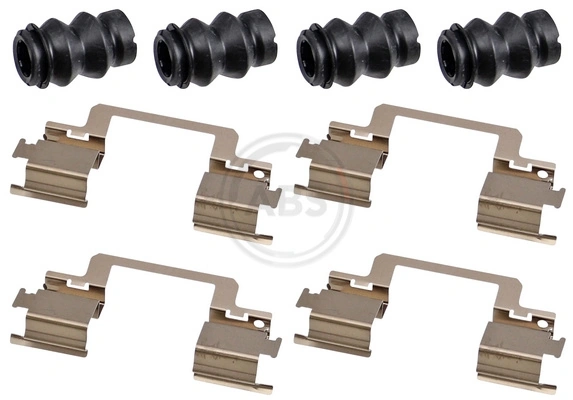 Accessory Kit, disc brake pad 0121Q