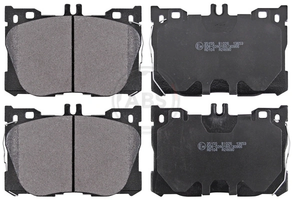 Brake Pad Set, disc brake 35155