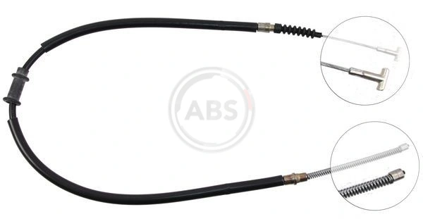Cable Pull, parking brake K18097