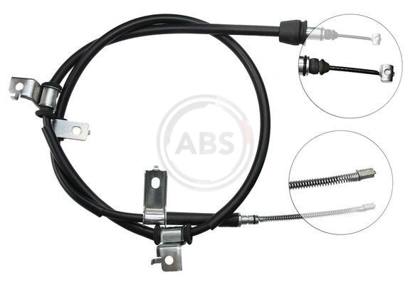 Cable Pull, parking brake K15357