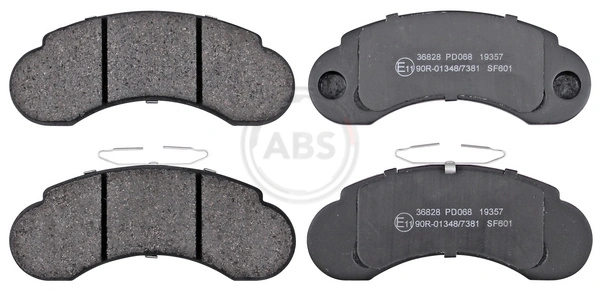 Brake Pad Set, disc brake 36828