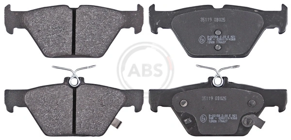 Brake Pad Set, disc brake 35119