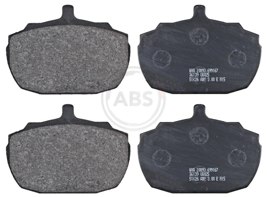 Brake Pad Set, disc brake 36139