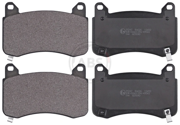 Brake Pad Set, disc brake 35247