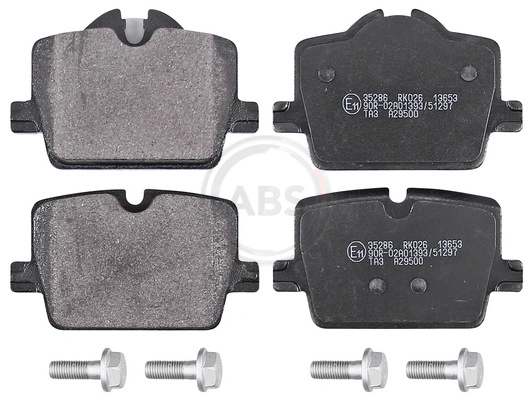 Brake Pad Set, disc brake 35286