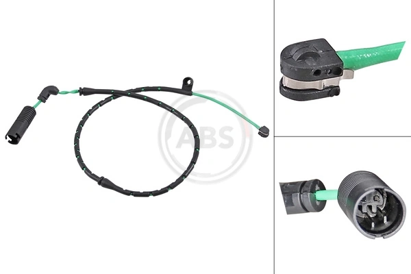 Warning Contact, brake pad wear 39638