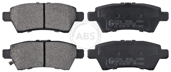 Brake Pad Set, disc brake 37536