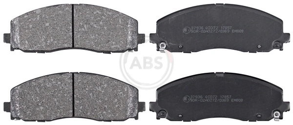 Brake Pad Set, disc brake 37936