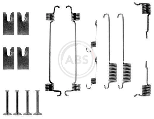 Accessory Kit, brake shoes 0731Q