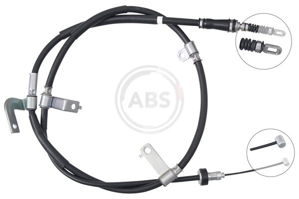 Cable Pull, parking brake K17478