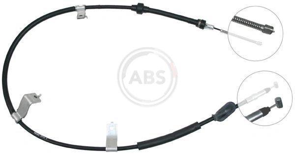 Cable Pull, parking brake K13898