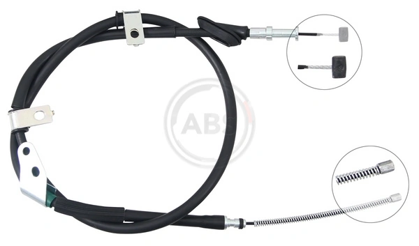 Cable Pull, parking brake K17581