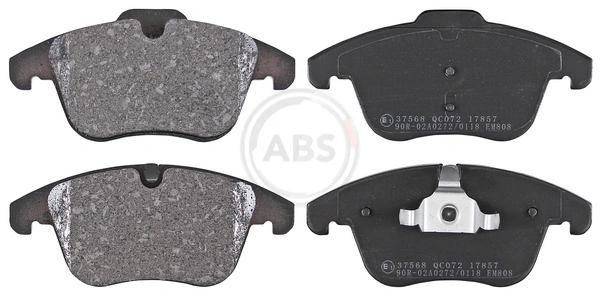 Brake Pad Set, disc brake 37568