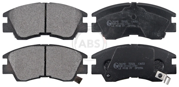 Brake Pad Set, disc brake 36648