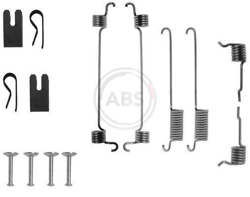 Accessory Kit, brake shoes 0772Q