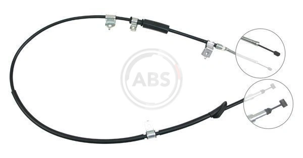 Cable Pull, parking brake K15698