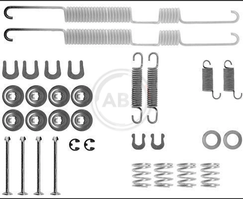 Accessory Kit, brake shoes 0698Q