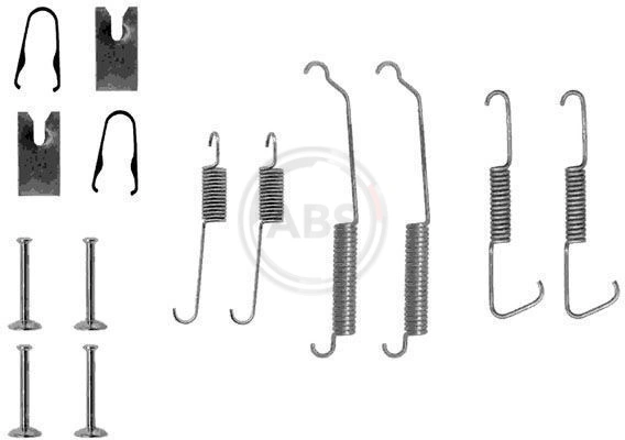Accessory Kit, brake shoes 0773Q