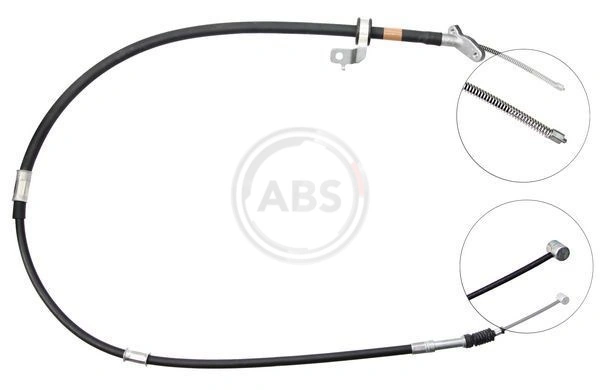 Cable Pull, parking brake K19408