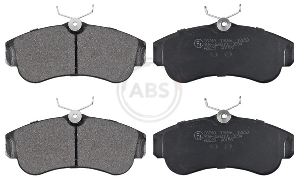 Brake Pad Set, disc brake 36740