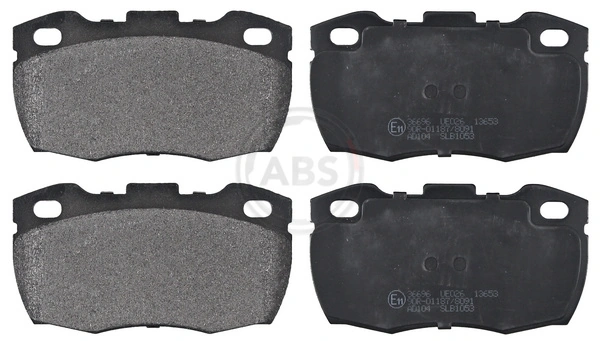 Brake Pad Set, disc brake 36696