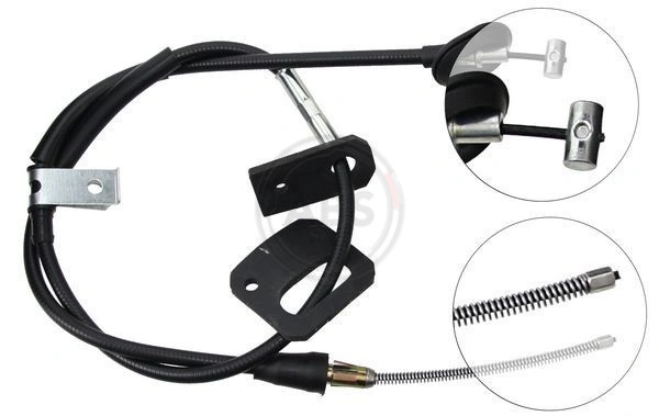 Cable Pull, parking brake K12617