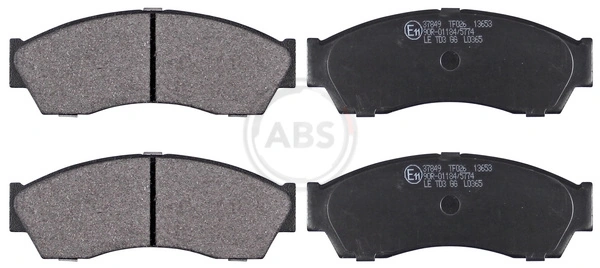 Brake Pad Set, disc brake 37849