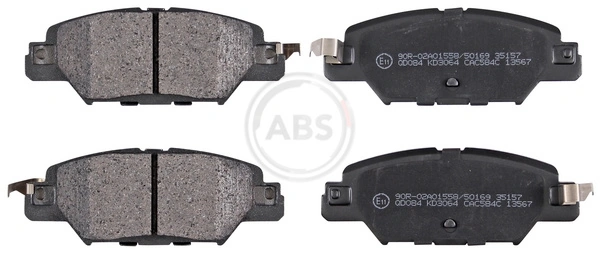 Brake Pad Set, disc brake 35157