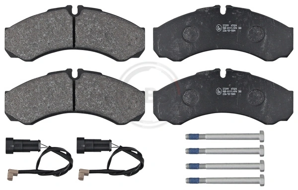 Brake Pad Set, disc brake 37299