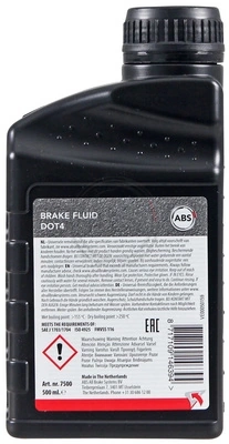 A.B.S. 7500 Brake Fluid