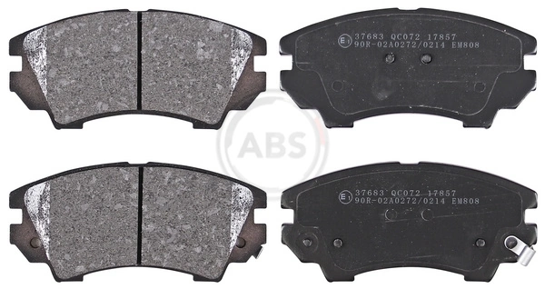 Brake Pad Set, disc brake 37683
