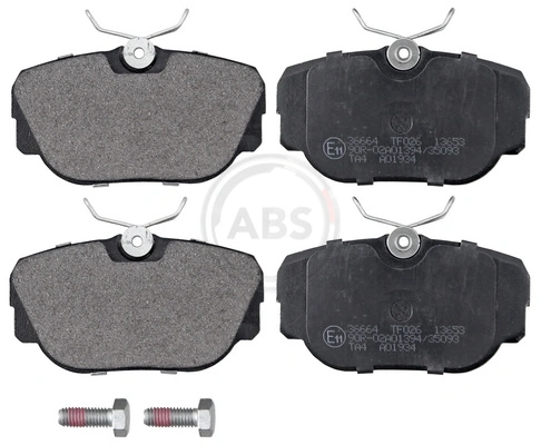 Brake Pad Set, disc brake 36664