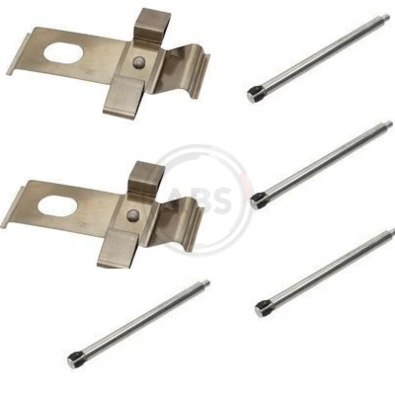 Accessory Kit, disc brake pad 1634Q