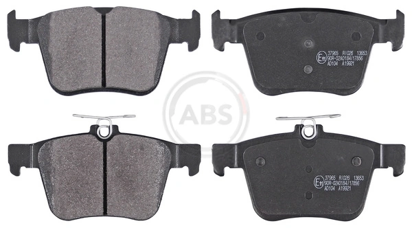 Brake Pad Set, disc brake 37965