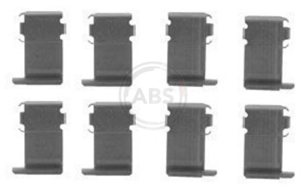 Accessory Kit, disc brake pad 1162Q