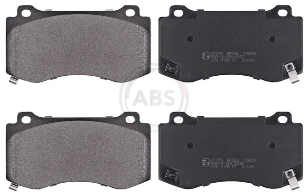 Brake Pad Set, disc brake 37705