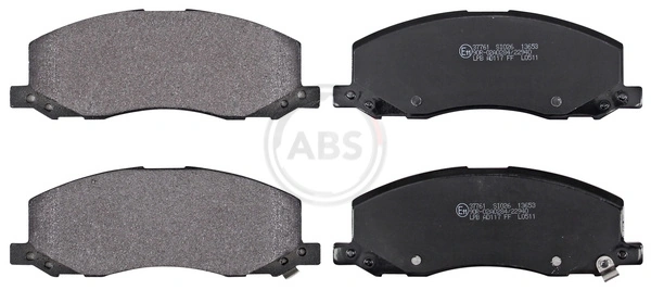 Brake Pad Set, disc brake 37761
