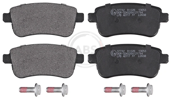 Brake Pad Set, disc brake 37732