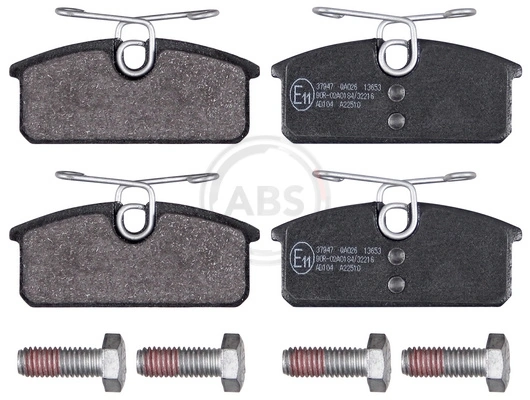 Brake Pad Set, disc brake 37947