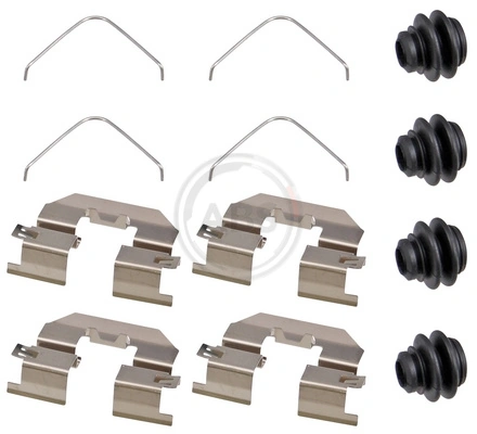 Accessory Kit, disc brake pad 0104Q