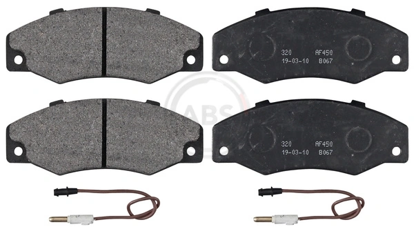 Brake Pad Set, disc brake 36577