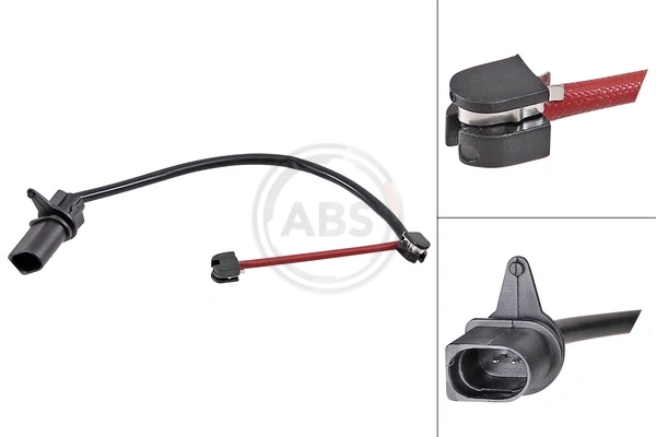 Warning Contact, brake pad wear 39775