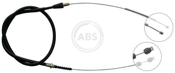 Cable Pull, parking brake K12078