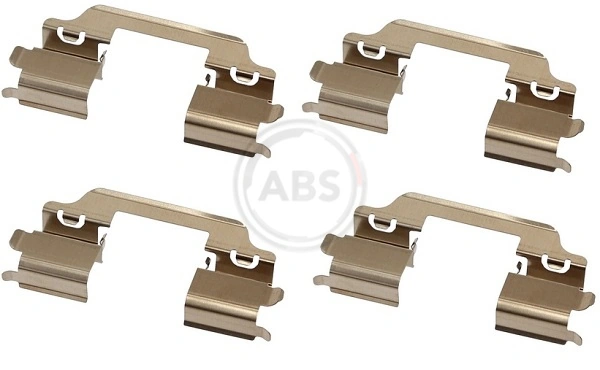 Accessory Kit, disc brake pad 1707Q