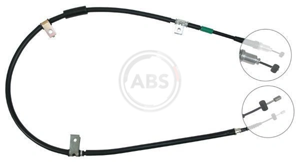 Cable Pull, parking brake K19138