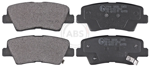 Brake Pad Set, disc brake 37914