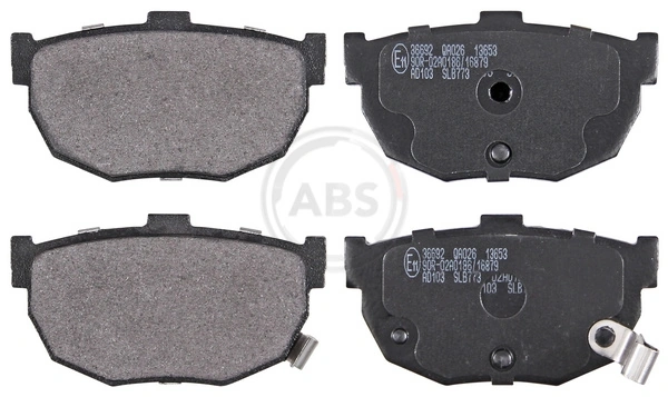 Brake Pad Set, disc brake 36692