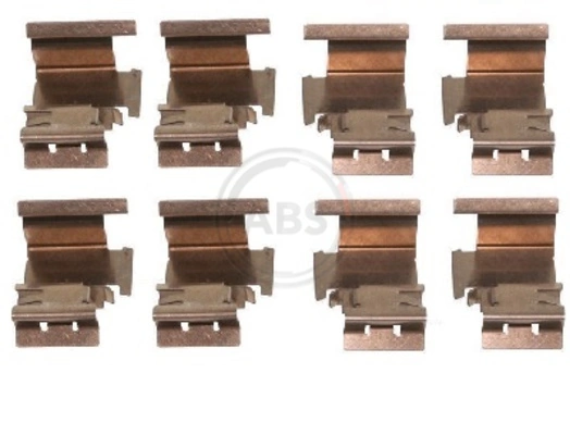 Accessory Kit, disc brake pad 1298Q