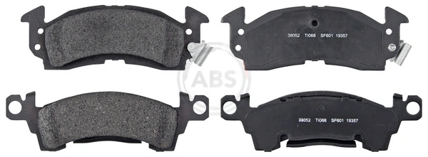 Brake Pad Set, disc brake 38052